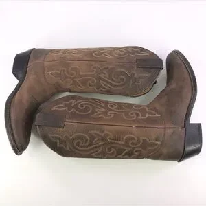 Justin 2253 Western Outdoor Ranch Men\'s Brown Leather Cowboy Boots - Size 7D Justin Boots | Shoes | Justin 2253 Western Outdoor Ranch  main image 4